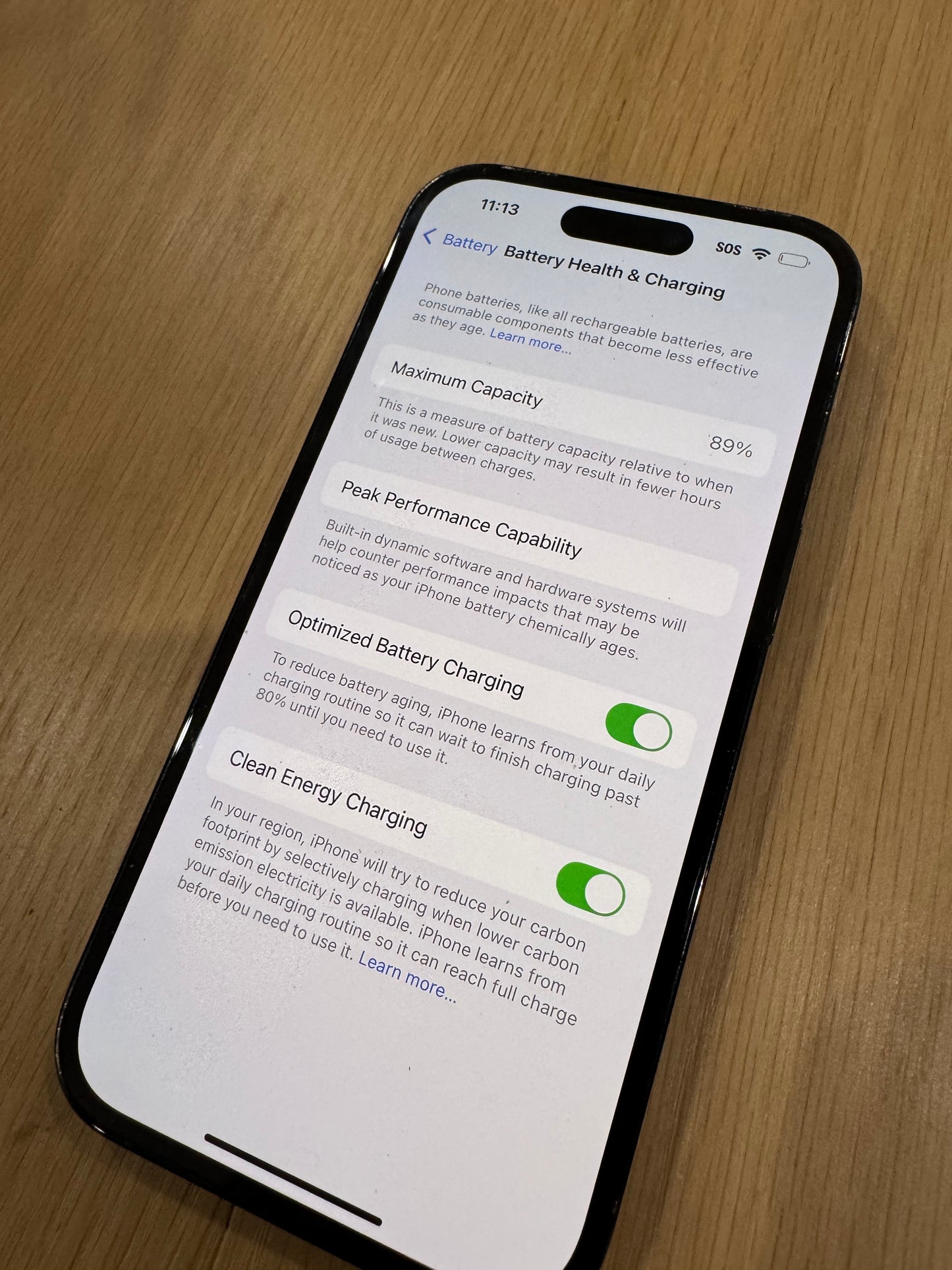 iPhone 14 pro 256gb Blue 89%BH UNLOCKED