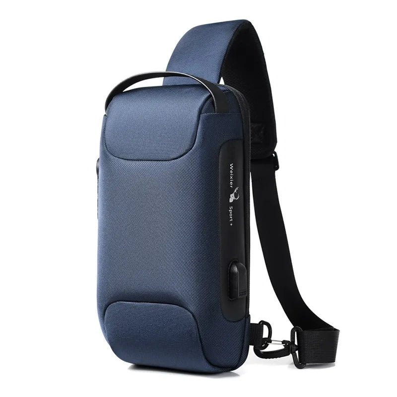 Anti-Theft USB Charging Crossbody Bag