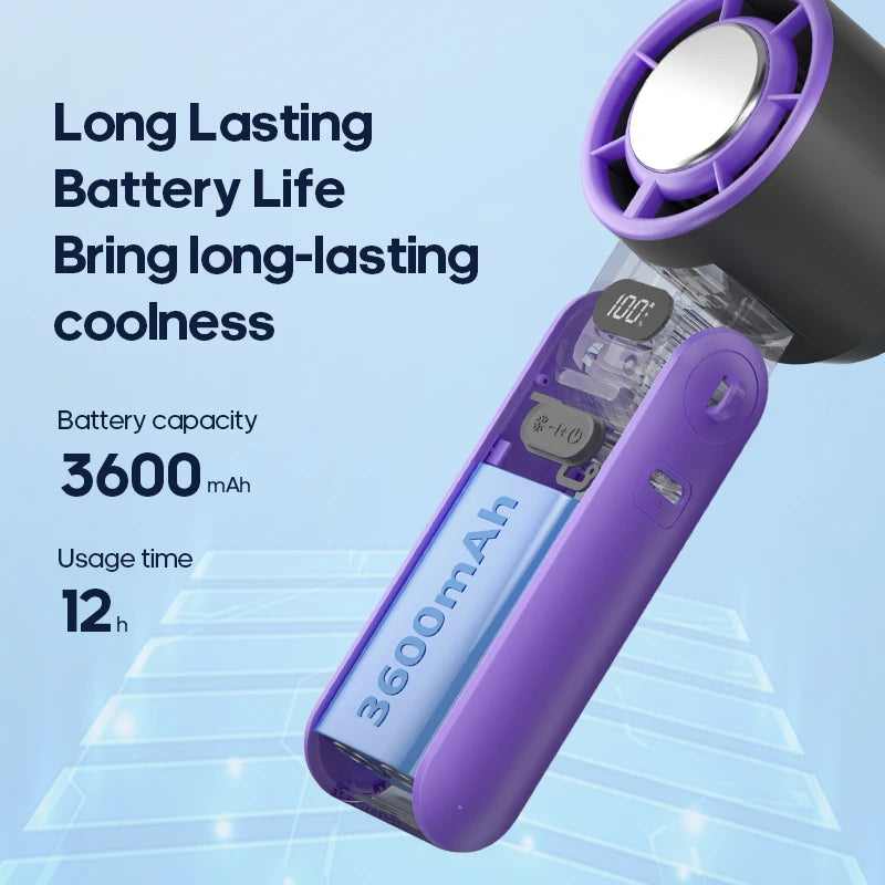 Air Cooling Portable Mini Handheld Fan