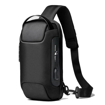 Anti-Theft USB Charging Crossbody Bag 