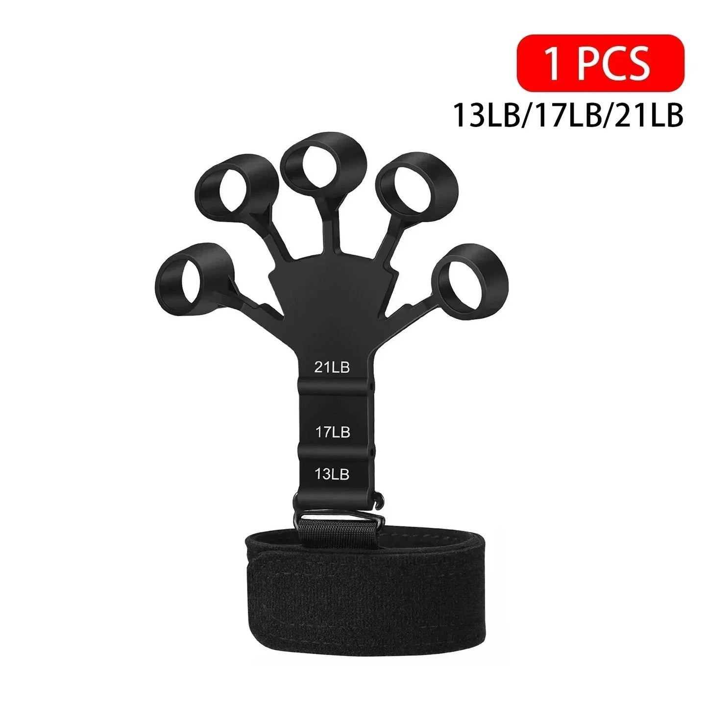 Grip Strength Trainer Kit 1-6 Pack Hand Grip Strengthener for Muscle Building and Injury Recover Hand Rehabilitation Training