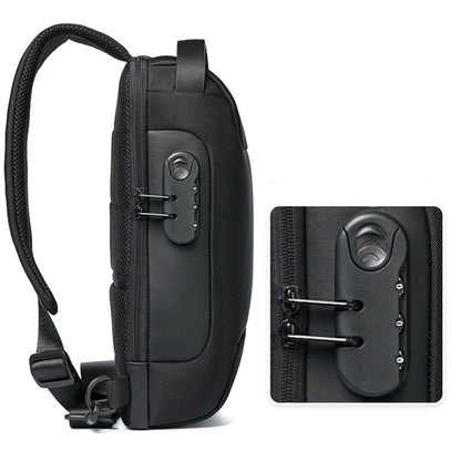 Anti-Theft USB Charging Crossbody Bag 